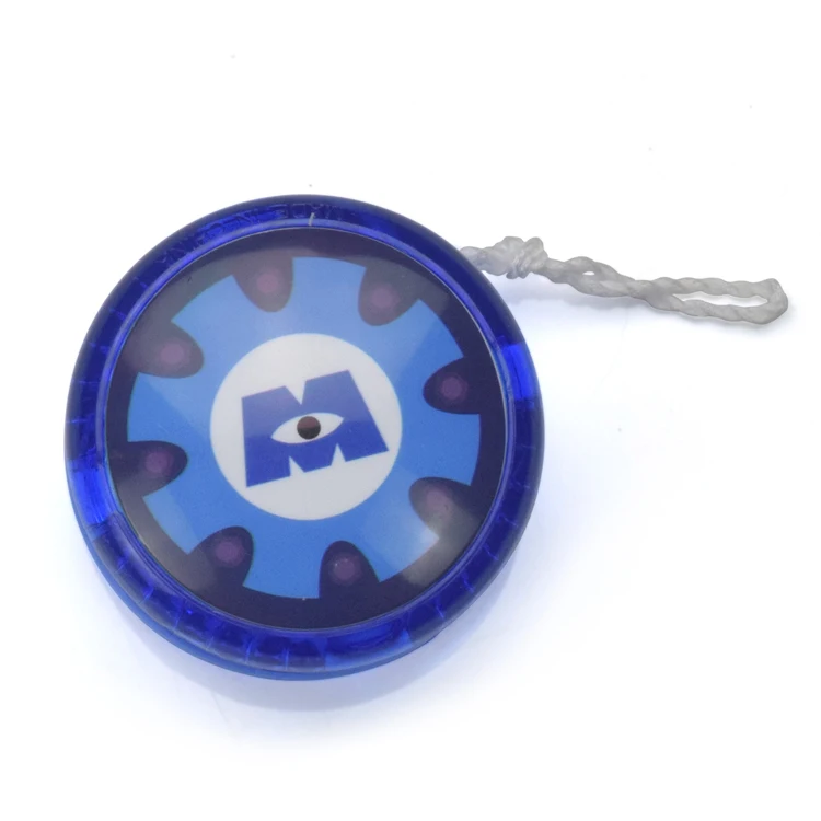 Мигающий Волшебный йо-йо игрушка рекламные пластиковые индивидуальный логотип со светодиодной подсветкой 5,8*3,5 см приняты JYS008-5835 7-10days 1000 шт