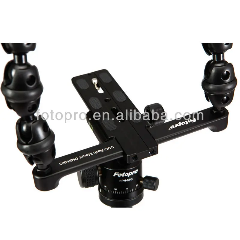 Fotopro сильное гибкое крепление для вспышки с быстроразъемной