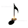Musical notes black- B