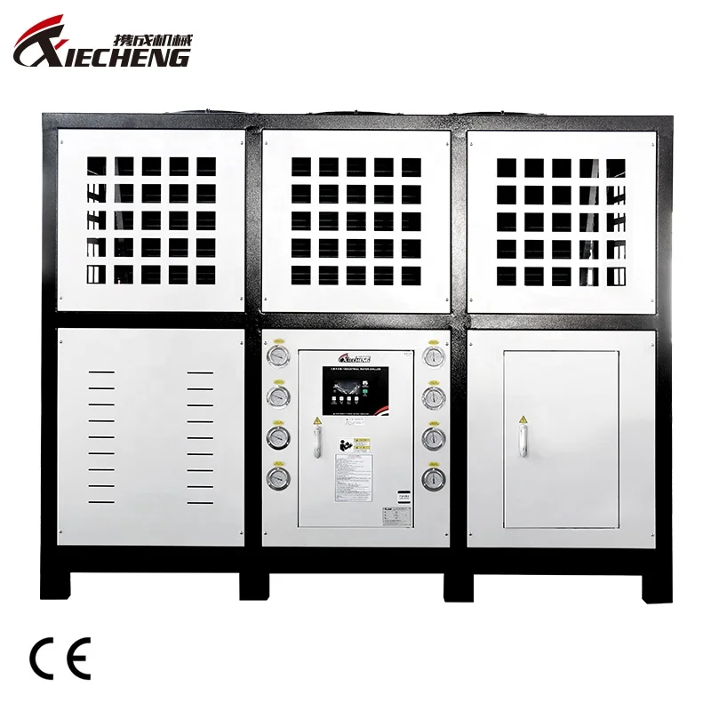 High Cooling Capacity 40HP Plastic Machine Chiller LCD Control Industrial Air Cooler Chiller