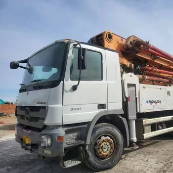 Zoom_lion 47 m Used Truck Mounted Concrete Pump Price Used Chinese Concrete Pumps