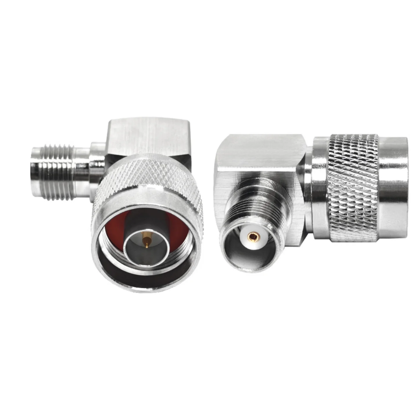 Hersteller: Messingmaterial, N-Stecker (männlich) auf TNC-Steckerbuchse (weiblich), 90-Grad-Winkeladapter N-TNC-JKW, RF-Koaxial-Steckverbinder, Adapterkonverter