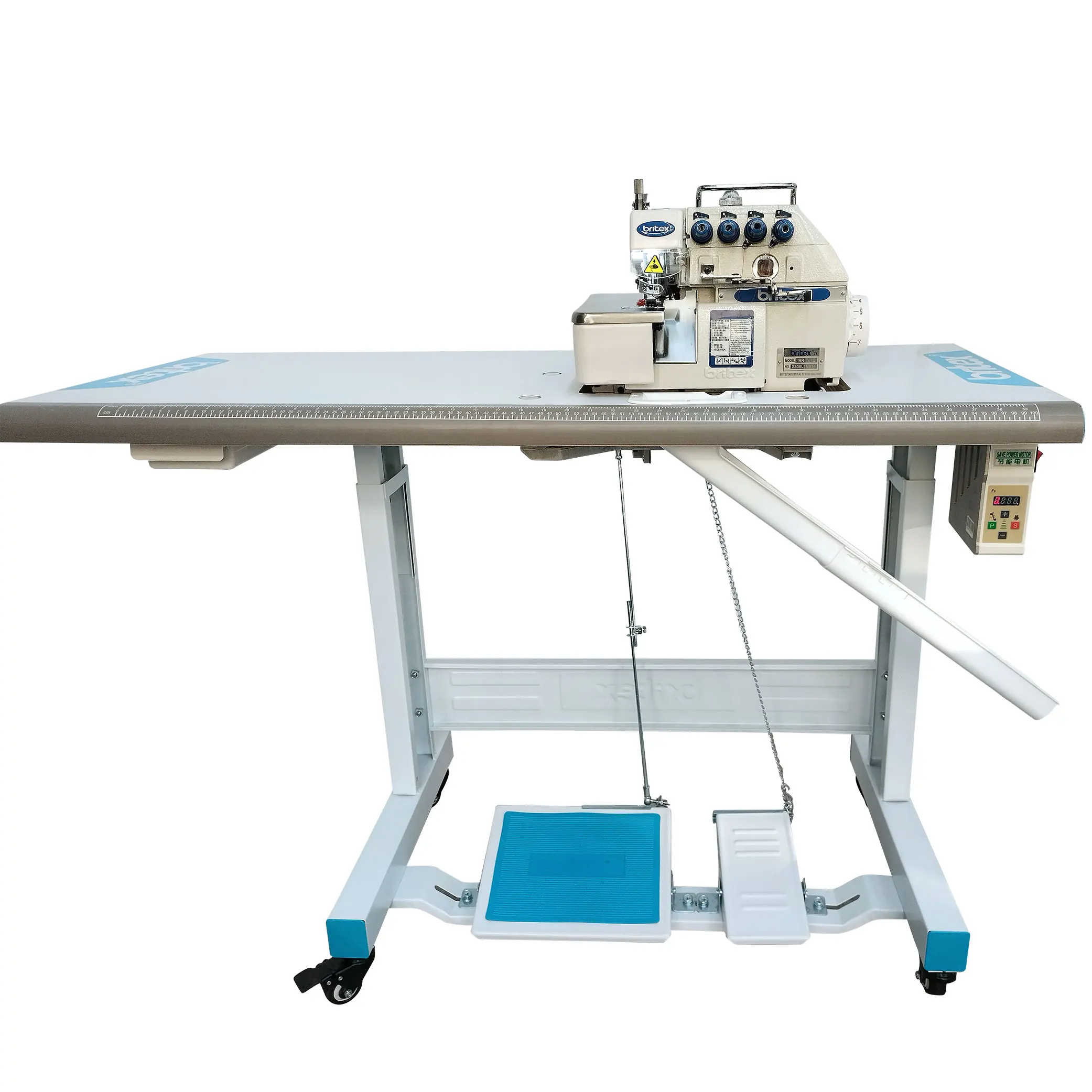 Britex 747 High Speed Overlock Sewing Machine - New, 4 Thread