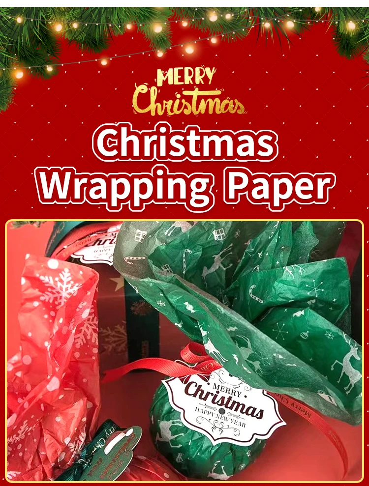 Fashionable Custom Printed Tissue Wrapping Paper For Trending Products