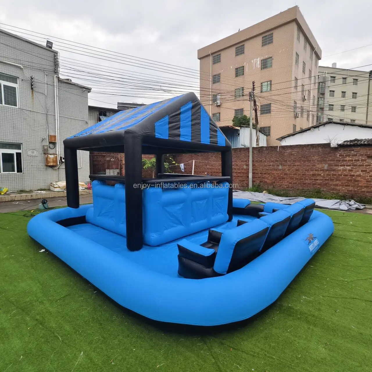 Commercial Inflatable Volleyball Court with LED Lighting CE Certified 3 ...