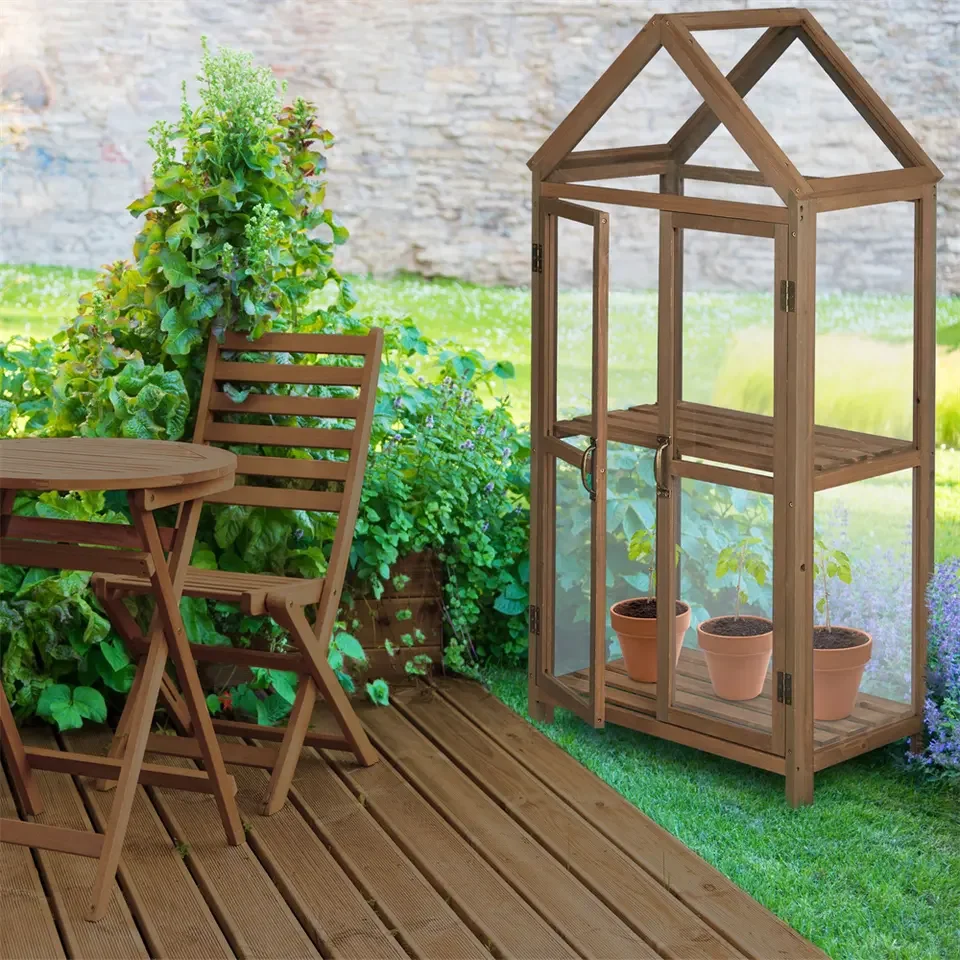 MS High Quality Portable Mini Greenhouse Large PVC Metal Frame for Outdoor Home Garden Use Certified Planting Agriculture