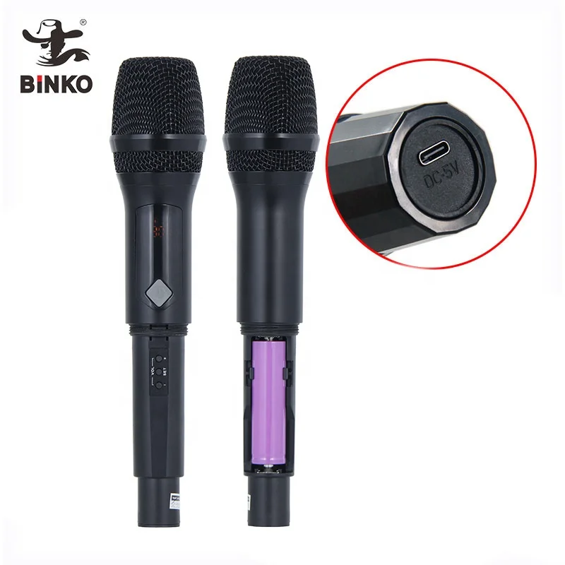 Binkoブランド ワイヤレスハンドマイク K8 K9 ステージ・会議用