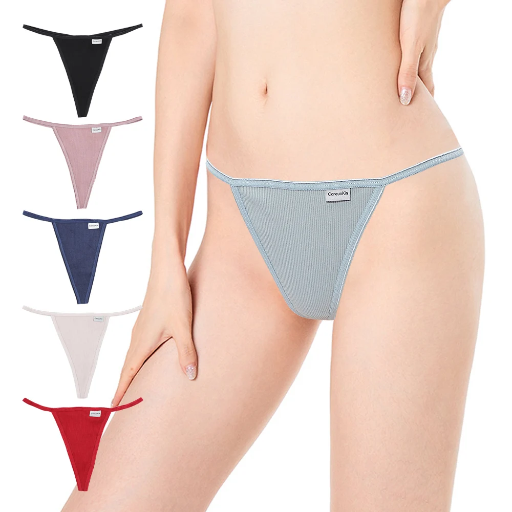 Cotton Low Rise Thongs And G String Sexy Funny Tback Panties For