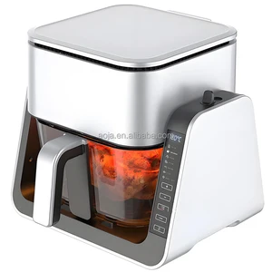 Free Kitchen Accessories air Fryers Custom Toaster Oven Oil-free 2 in 1 air Fryer with Flip