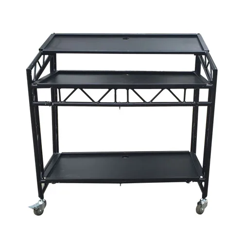 Lite Console XPRS Foldable Mobile DJ Booth for Dj Worker Dj Truss