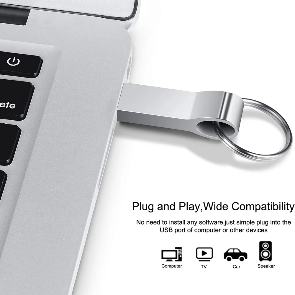 Водонепроницаемый металлический usb флеш-накопитель 32 Гб usb 3,0 Металл Мини флеш-накопитель