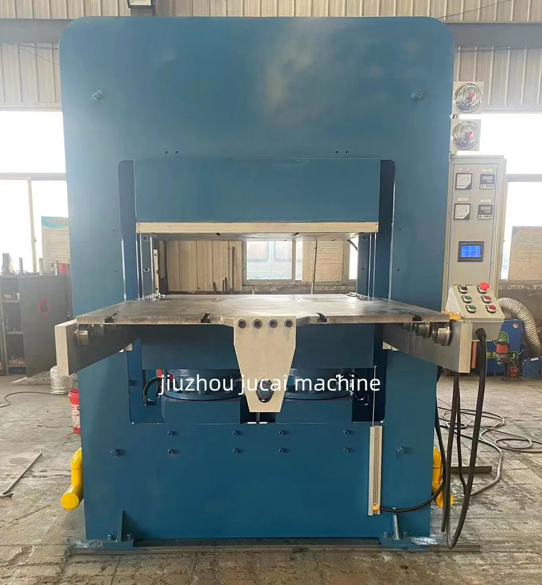Rubber Floor Mat Making Machine Price Plate Vulcanizing Press Core Pressure Vessel Component Rubber Compression Molding Machine