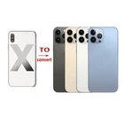 for iPhone x back Housing convert into 13pro Housing with logo Mobile Phone Housings