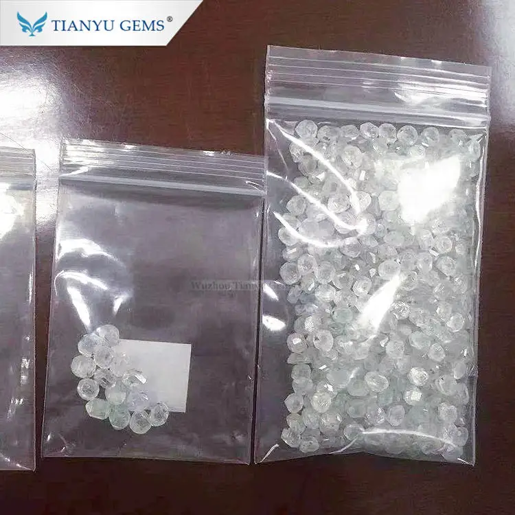 Tianyu Gems Round Brilliant Cut Loose Lab Diamond Stones for Jewelry Setting