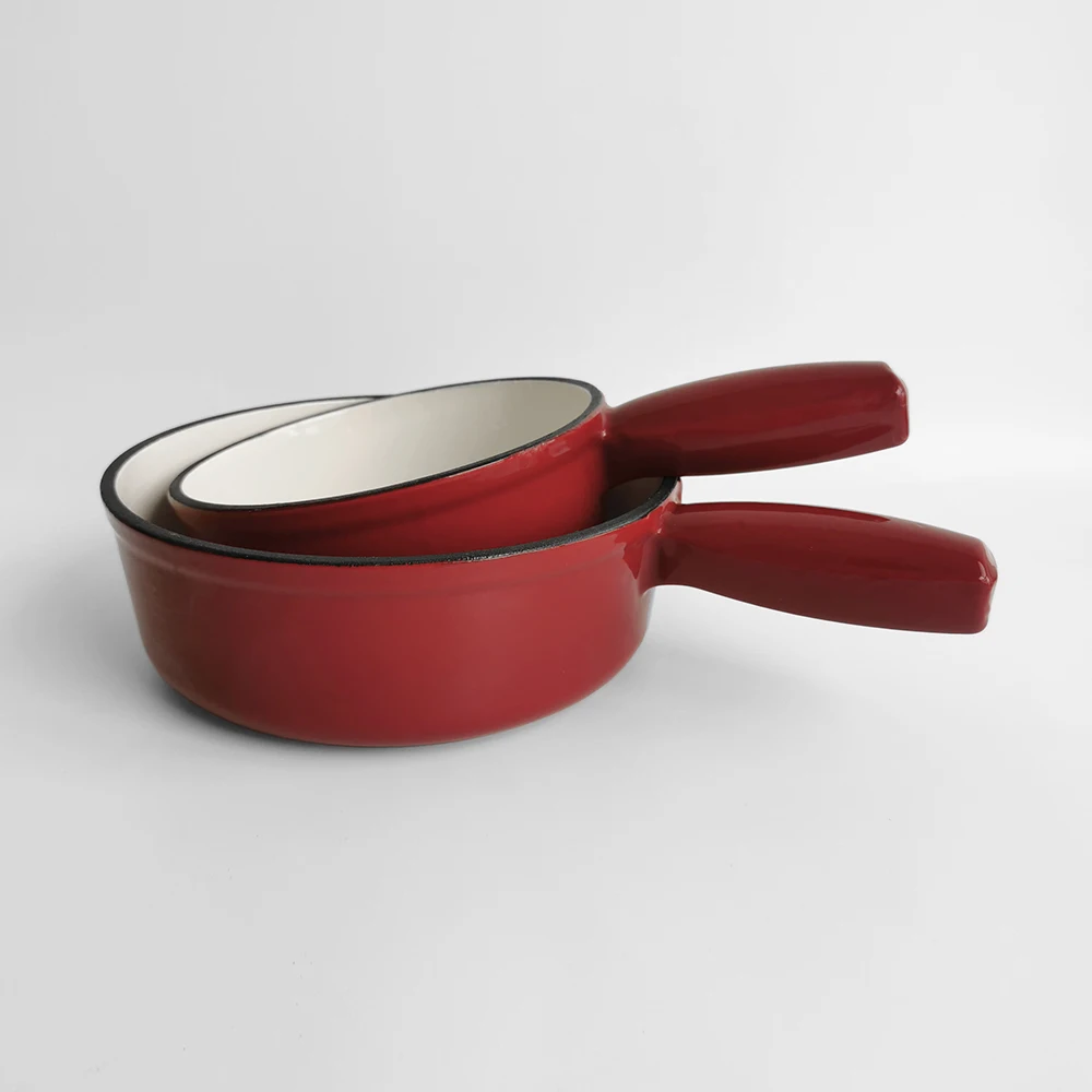 Customized Chocolate Fondue Pot Set Cheese Fondue Caquelon
