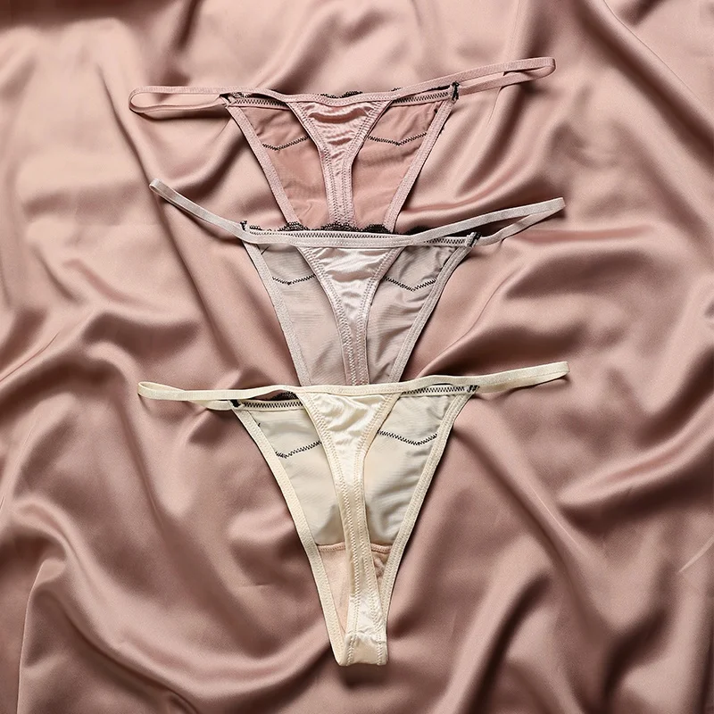 Perizoma Donna In Pizzo Trasparente - Regolabile, Senza Cuciture, Design Sexy Con Fiocco - Foto 8