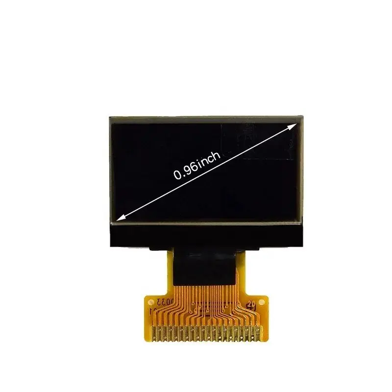 OLED-дисплей 0,96 дюйма, разрешение 128x64 точек, два цвета для smart lock