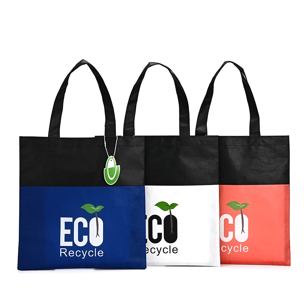 Hot Selling Custom Recycled RPET Linen Cosmetic Bag Waterproof Shopping Bag with Lamination Eco-Friendly Hot Item manufacture