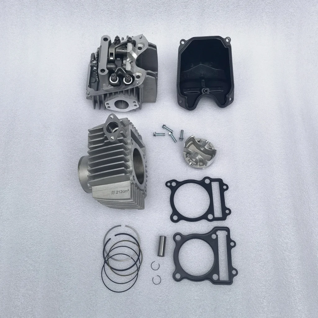 212cc 4 Valves Engine Head With Cylinder and Piston for Daytona