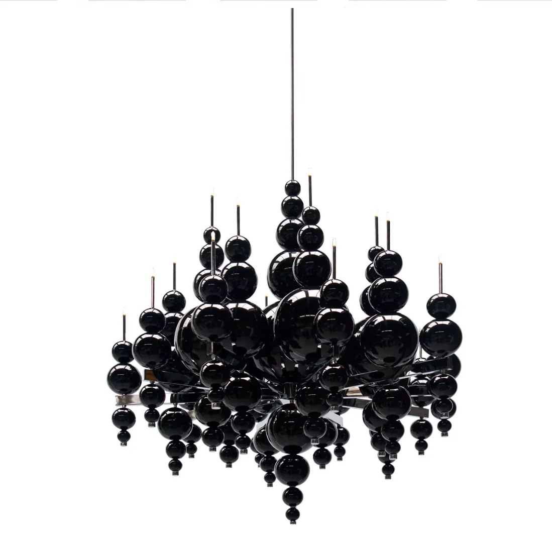 Современная роскошная круглая люстра D21.7 Inchi подвесная для гостиной столовой в стиле ретро винтажная лампа освещение виллы отеля