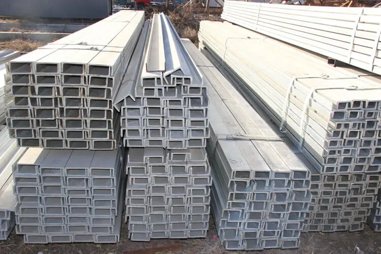 Low Price Galvanized Steel c Channel Purlins 75x40x5 Hot Rolled Steel Channel U c Channel