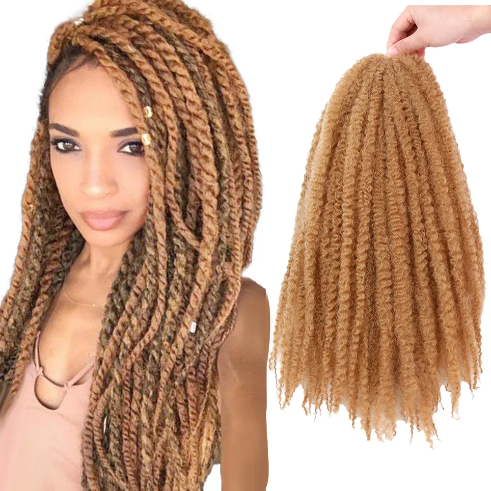 24 Zoll Haarverlängerungen – Synthetische Crochet Braids In Himmelblau Für Voluminöse Flechten