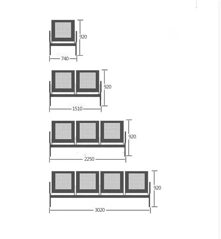NEWOUYA Half Lying Infusion Portable Hospital Recliner Chair Bed, Hospital Equipment Height Adjustable