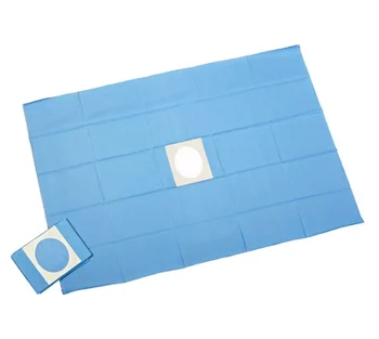 Blue Water Resistant Reusable Surgical Drape for Hopspitals