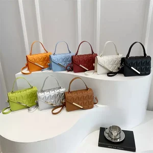 KALANTA 2026 Fashion Simple Style Handbags Women Supplier Design Solid Color Square Female Shoulder Small Ladies Crossbody Bag