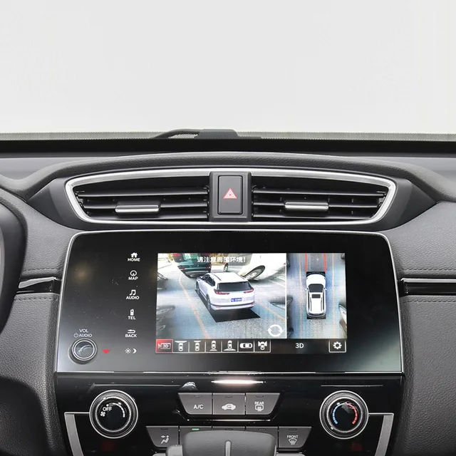 AHD Car 360 degree Camera Original Screen Bird View System Sinjet Carplay Hd 3D for Honda 2017-2021 CRV IP67 Honda Cr-v