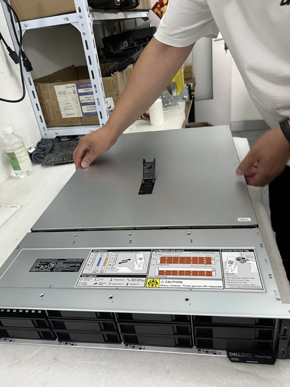 Dell R750XS Server - Dubbele 5318Y -processors met krachtige opslag en netwerken