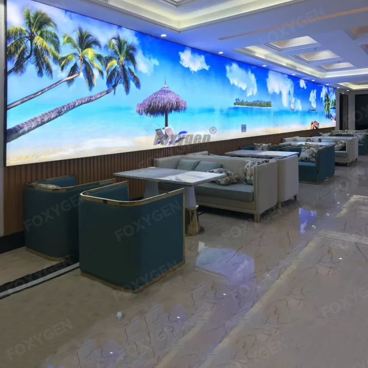 Single Sided Seg Frame Fabric Light Box Aluminum Profile Advertising Light Boxes for Shopping Mall manufacture