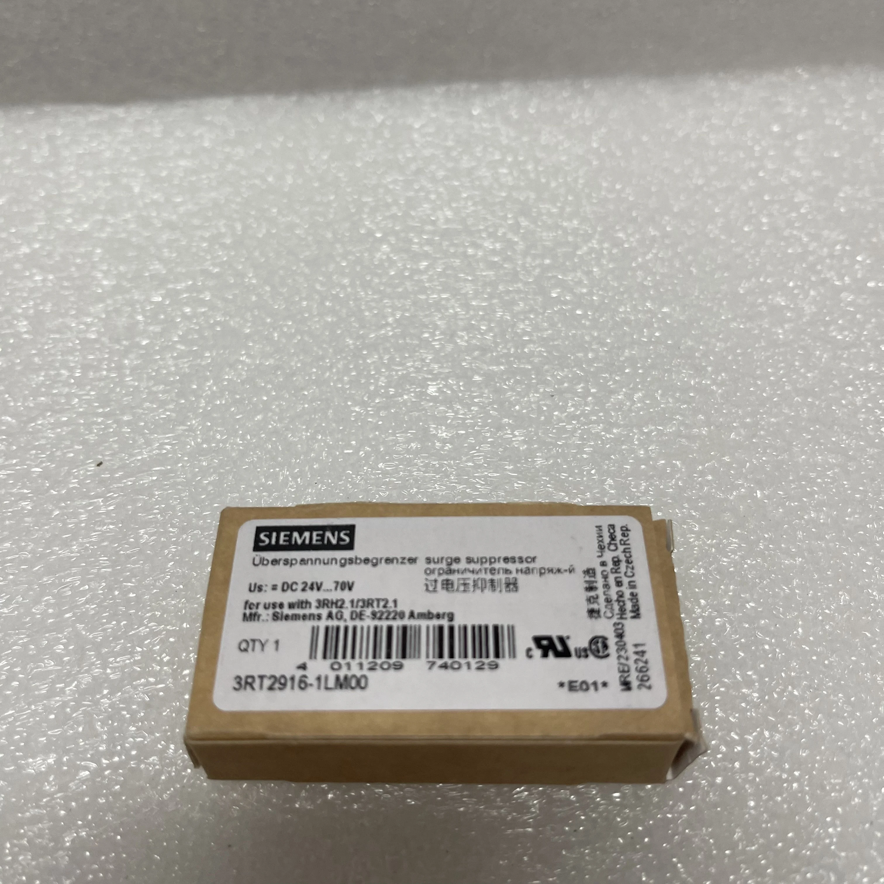 Siemens Surge Suppressor 3RT2916-1LM00