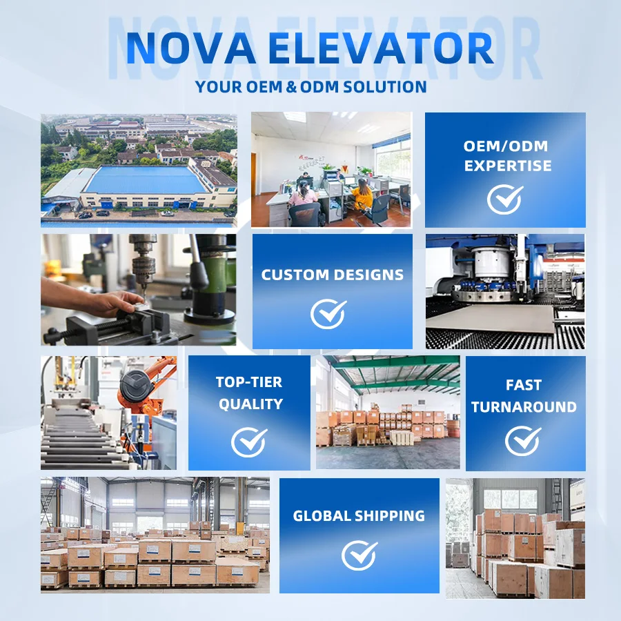 NOVA Low Price ISO Certified Stainless Steel Modern Safety Elevator Door Sensor AC220V/AC110V/DC24V 1 Year Warranty for Office