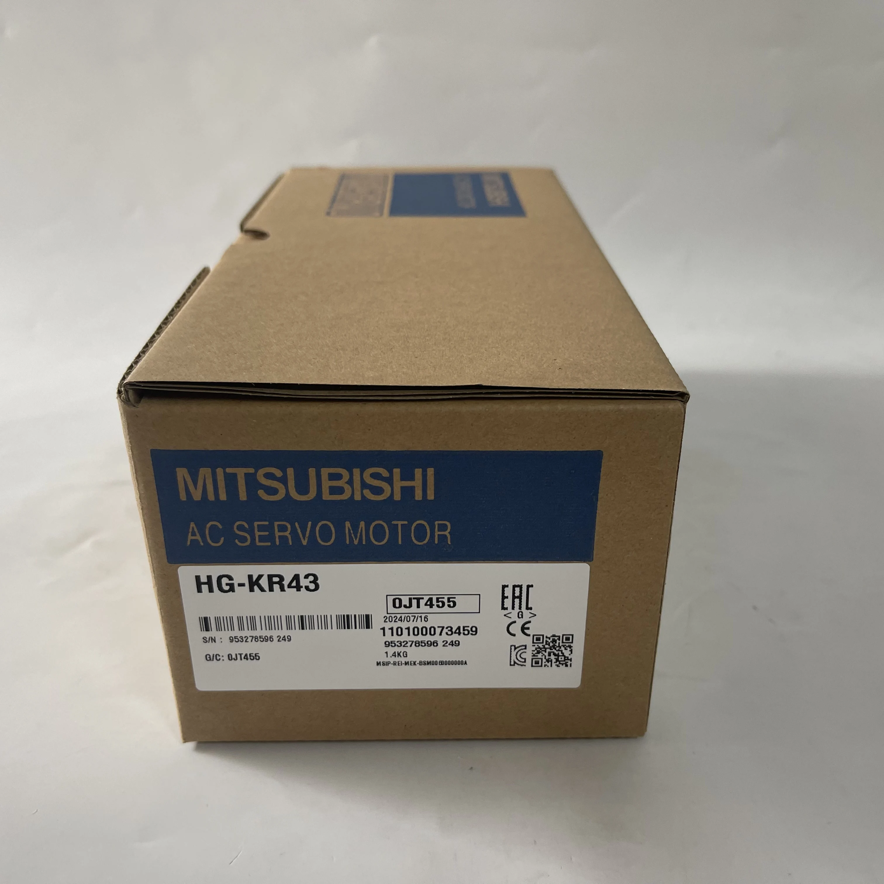 Mitsubishi AC Servo Motor HG-KR43 Mitsubishi AC Servo Motor HG-KR43