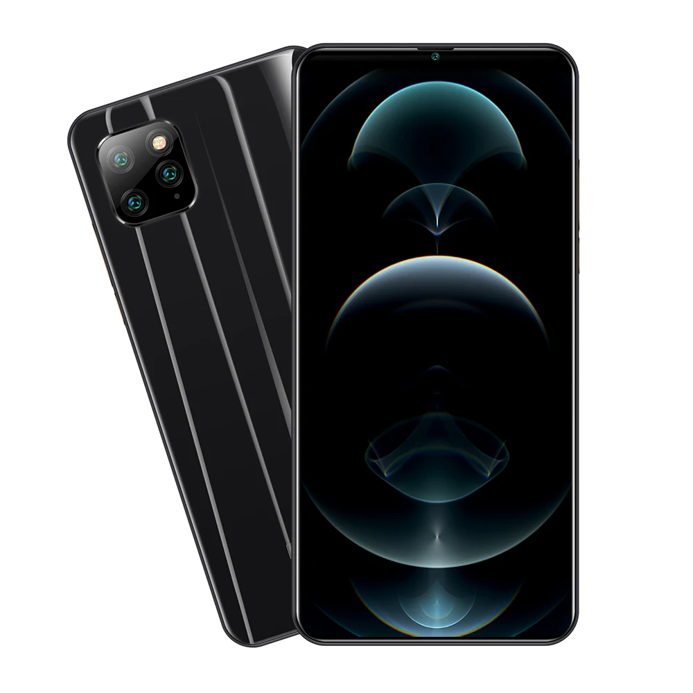 Дешевый мобильный телефон i13pro с функцией распознавания лица, HD-экран 6,3 дюйма, 5g, высококлассный мобильный телефон 4 + 64 ГБ, модный мобильный телефон