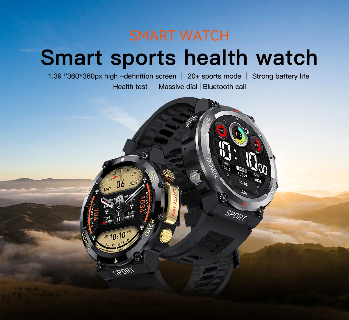 LF33 Smartwatch Local Music 1.39" IPS Screen Bluetooth Call Heart Rate Blood Pressure Monitor Smart Watches For Men 2023 0