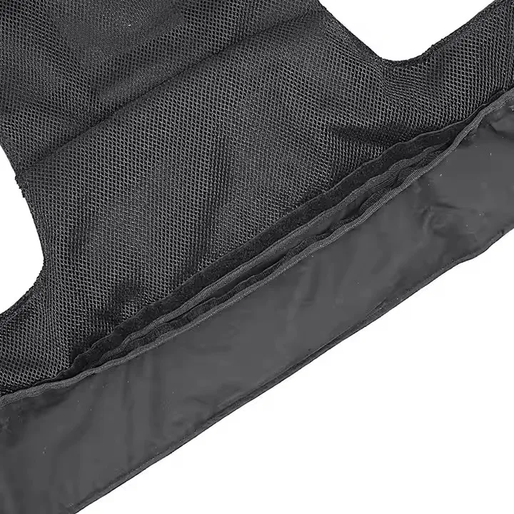 Μαύρο ρυθμιζόμενο μέγεθος Ασφάλεια Αδιάβροχο μαχαίρι Τακτικό Προστατευτικό γιλέκο για άνδρες 7