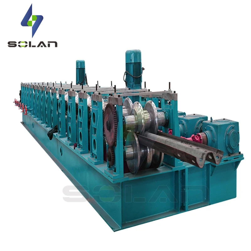 Solan Hot Selling Speed Guardrail Machine highway Guardrail Tile Press Machine