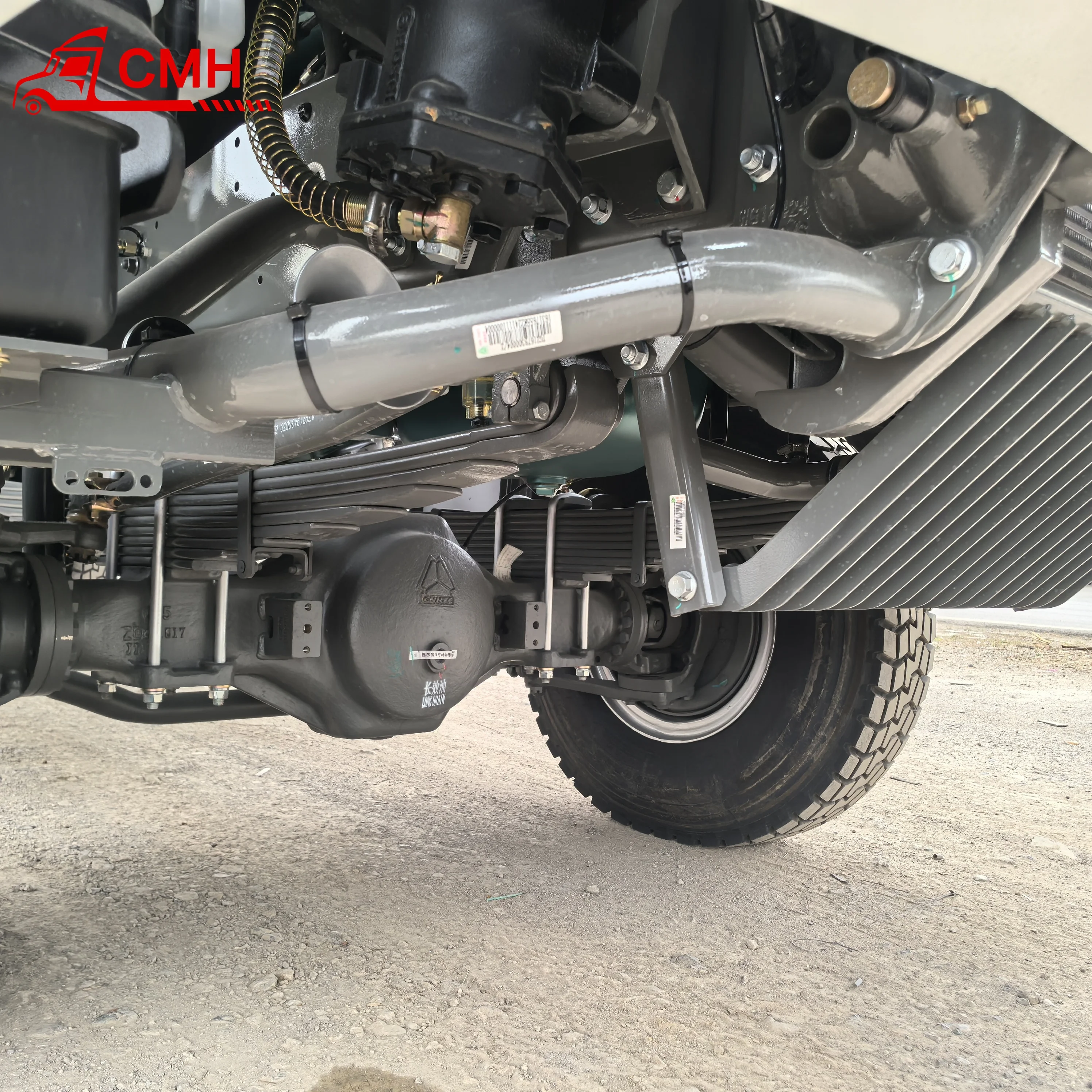 product high capacity howo 66 rear camera equipped bauxite transport dump truck in stock for cameroon market-2