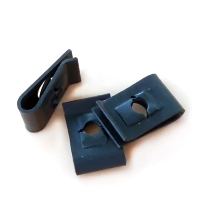 Black Oxide Metal Steel Clip Nuts for Sheet Locking Fastener