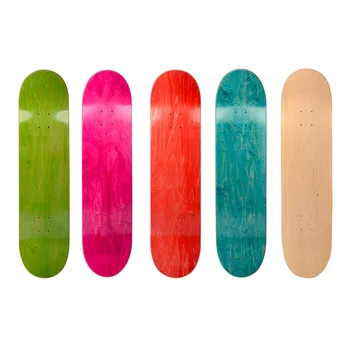 Custom skateboard 7 layers Deep concave wood skate board blank skateboard deck