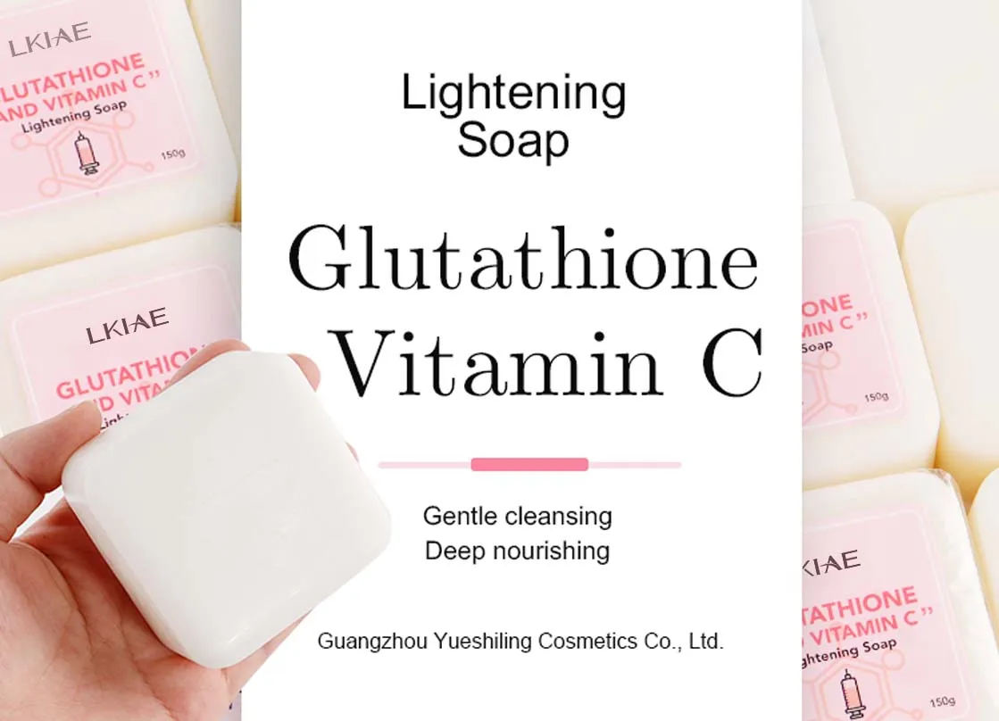 Private Label Custom Made 150 g Coconut Oil Vitamin c Collagen Face Wash  Whitening Soap for Women All Skin Types
