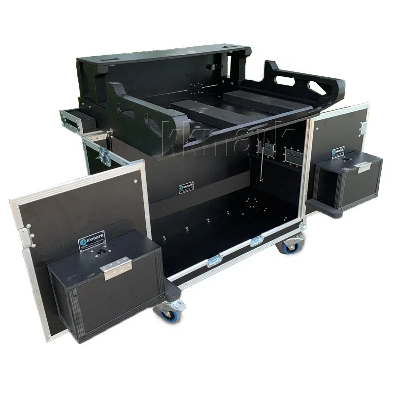 Customized DJ Mixer Console Flip Flight Case for Midas M32