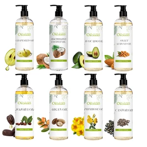 Wholesale Bulk Private Label Pure Organic Sweet Almond Castor Avocado Morocco Argan Jojoba Coconut Oil Carrier Oil