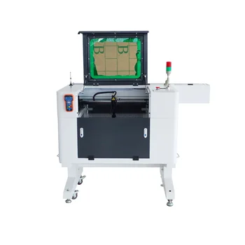Manufacture Machine 6040 Machine 60W 80W Metal and Non Metal Laser Paper Cutting Machine Co2