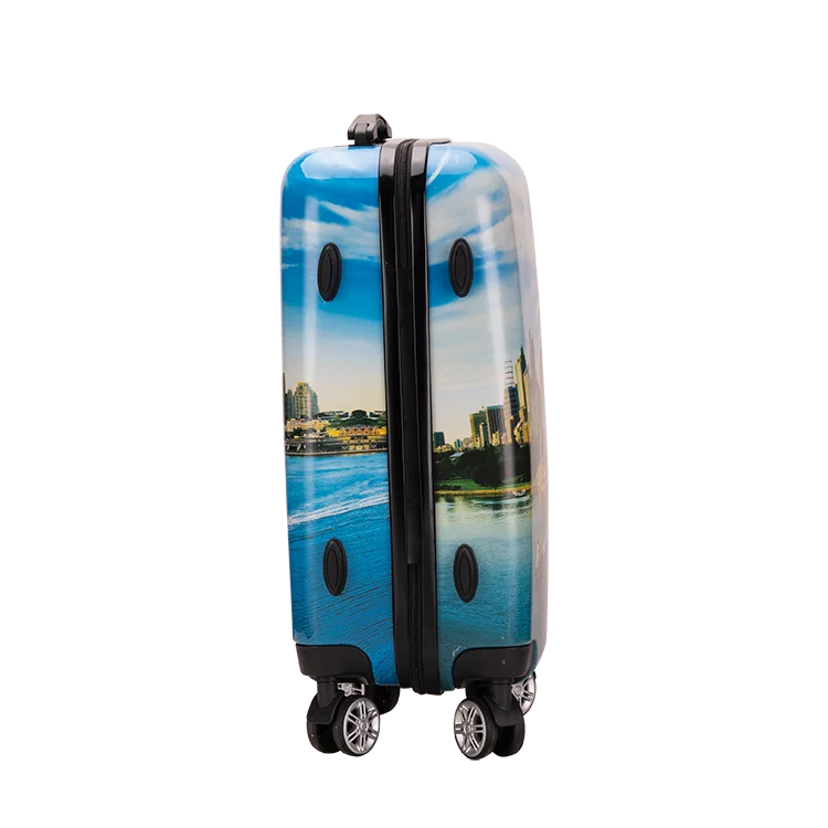 Cheap Pcs PC Hard Shell Travel Suitcase Anti Theft