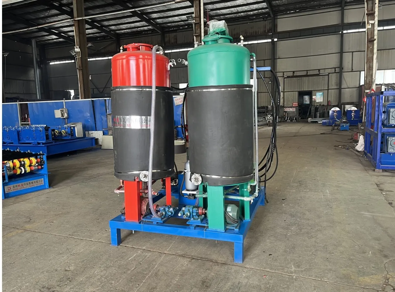 Decorative Thermal Insulation Soundproof PU Polyurethane Exterior Wall Panels Fireproof Sandwich Board Production Line Machine