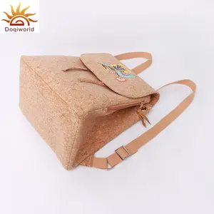 Eastshine Casual Fashion Ladies Backpack Natural Geometric Eco-friendly Design with Zipper Closure for Girls