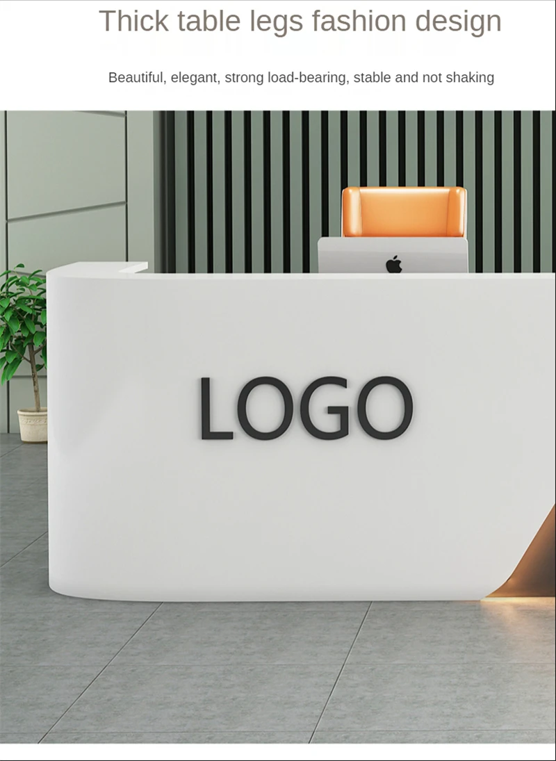 Office Furniture Office Reception Counter Front Desk Design Hotel
